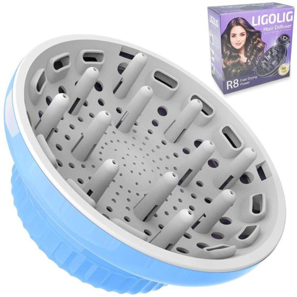 New Universal Portable Blow Dryer Diffuser for Curly and Natural Wavy Hair